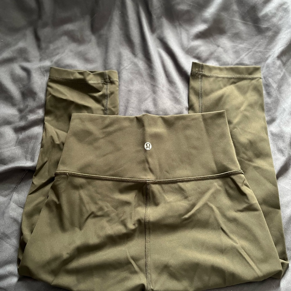 Lululemon Olive Green Capris